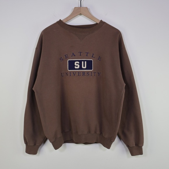 Jansport Other - Vintage Seattle University Jansport Sweatshirt Size Medium Brown Crewneck